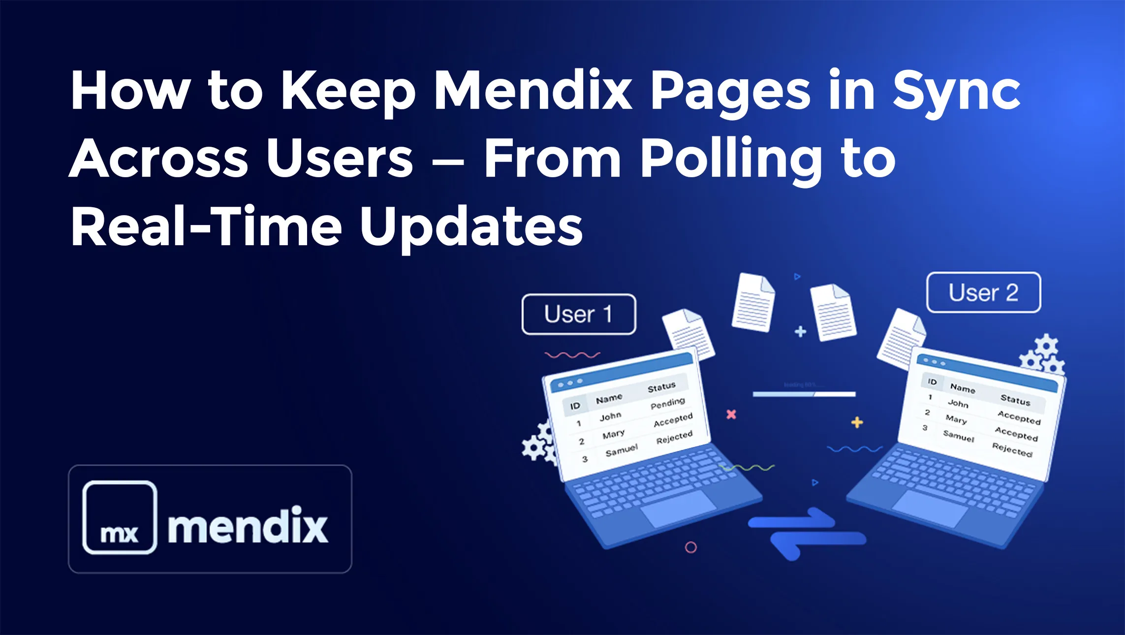 How to Keep Mendix Pages in Sync Across Users — From Polling to Real-Time Updates