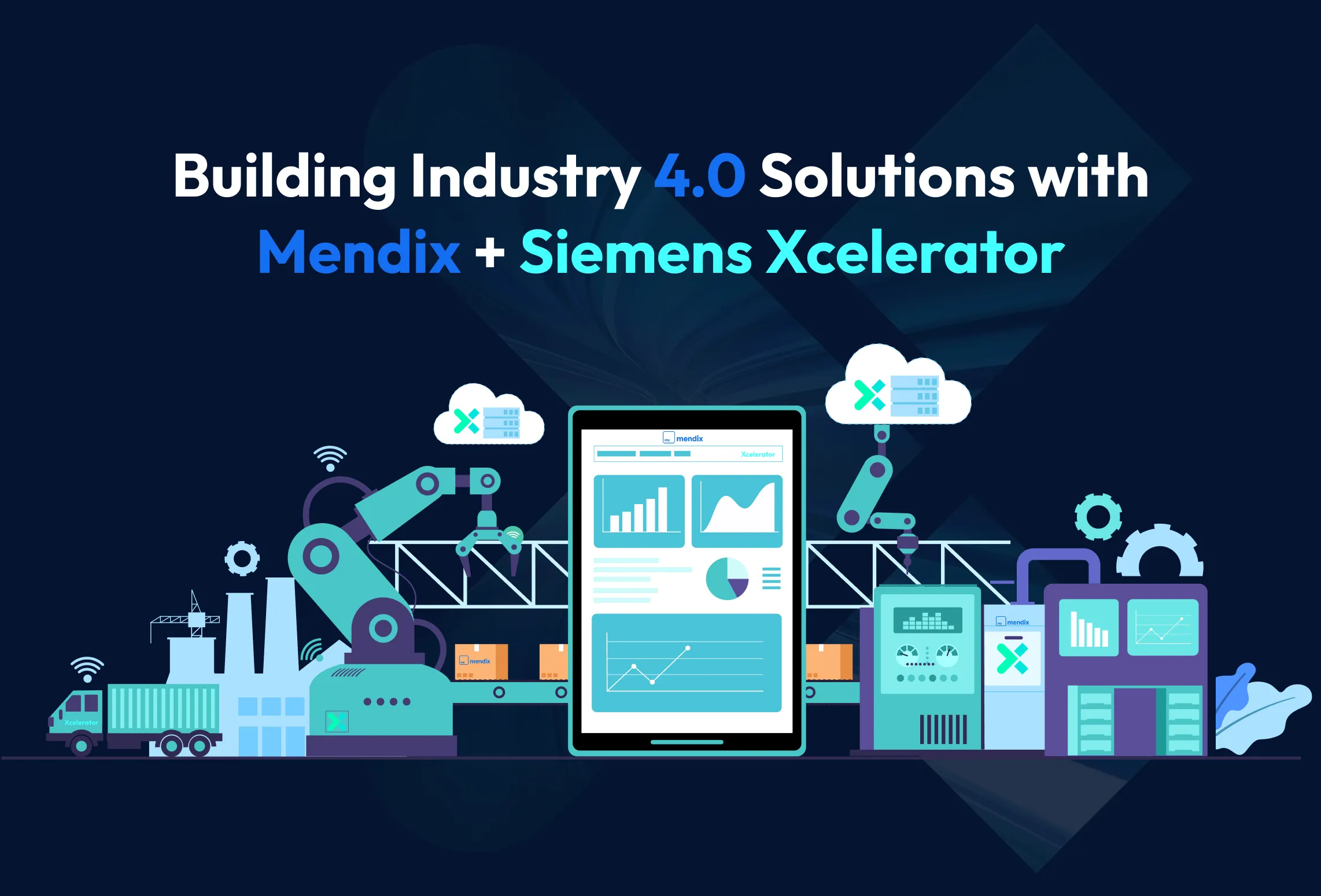 Building Industry 4.0 Solutions with Mendix + Siemens Xcelerator