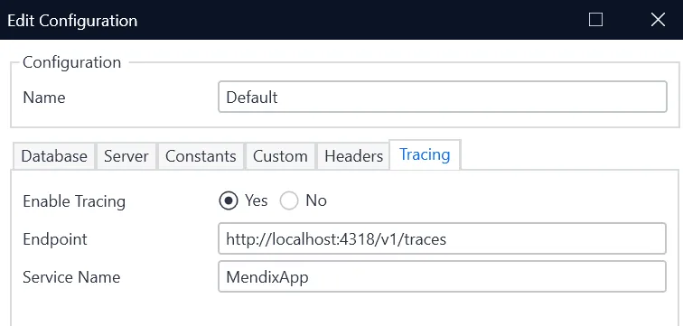 OpenTelemetry Built-In