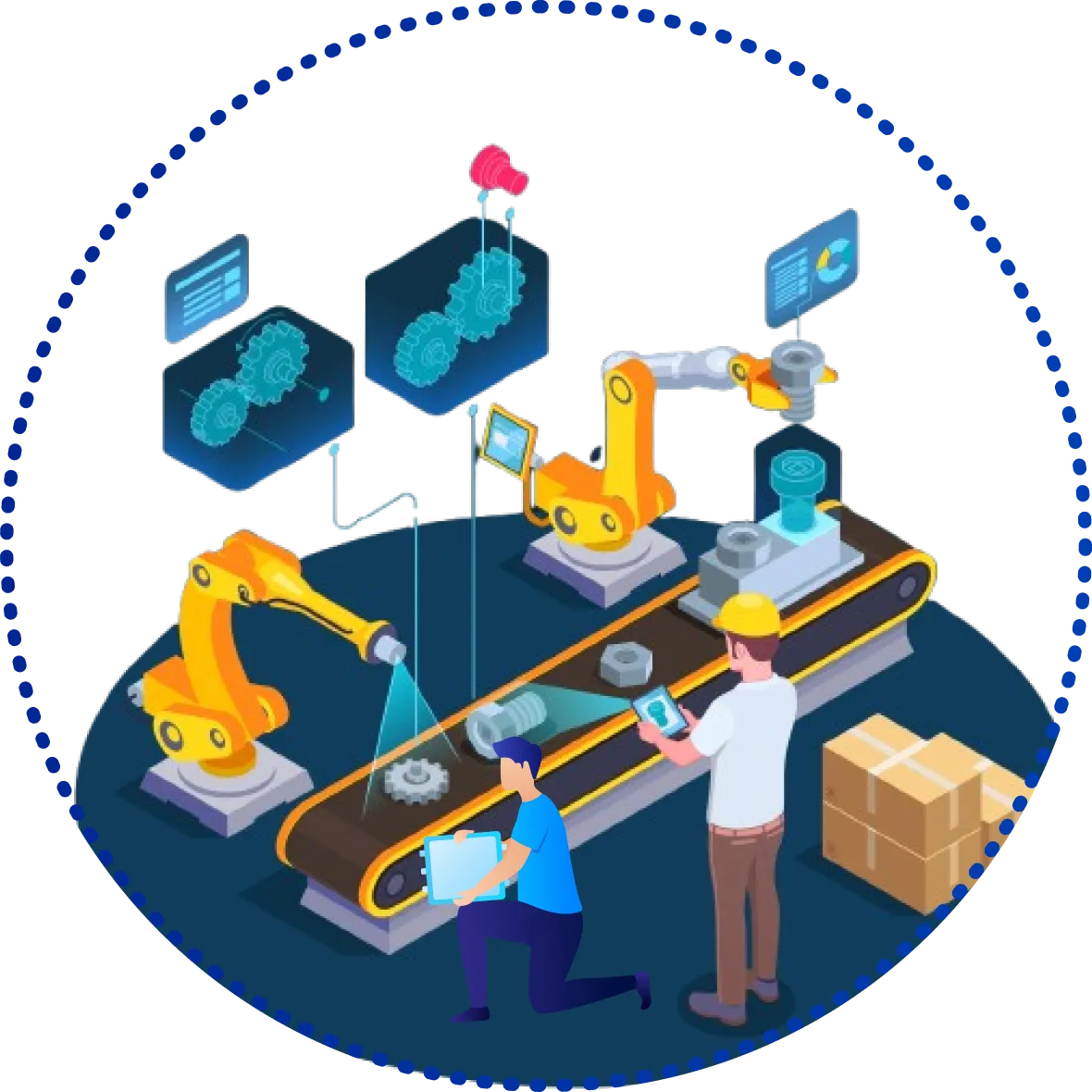 Mendix manufacturing order management