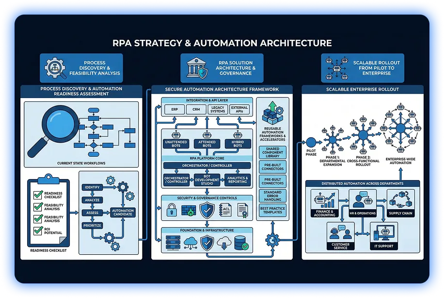 Robotic Process Automation Services for Enterprise Automation