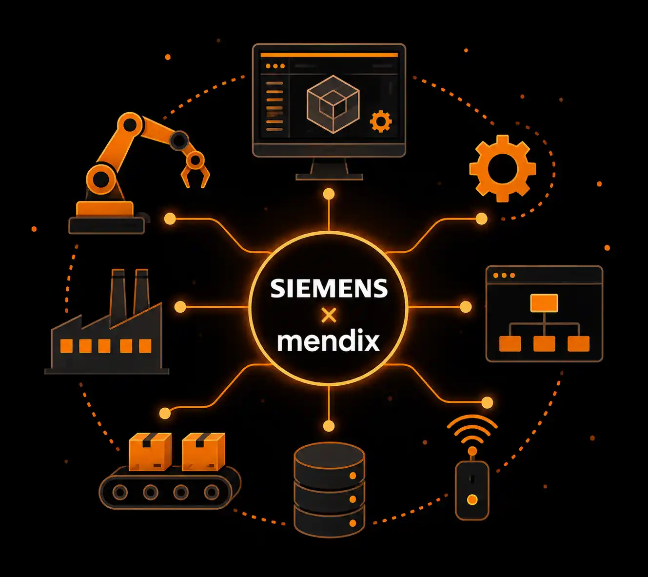 Mendix low-code apps extending the Siemens Digital Industries Software ecosystem