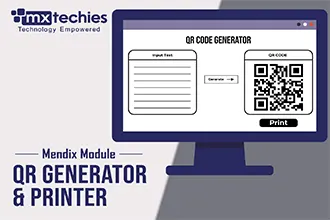 QR Generator and Printer mendix