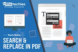 Search and Replace in PDF mendix